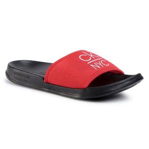 Calvin Klein dámské červené pantofle obraz