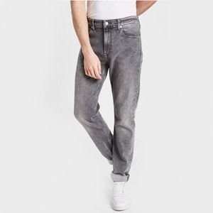Calvin Klein pánské šedé džíny obraz