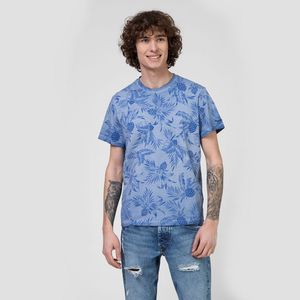 Pepe Jeans Pánské modré tričko Emerson obraz