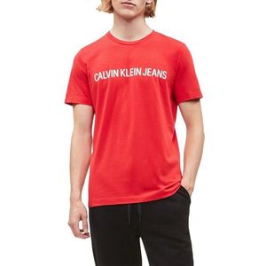 Calvin Klein pánské červené tričko obraz