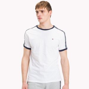 Tommy Hilfiger pánské bílé tričko obraz