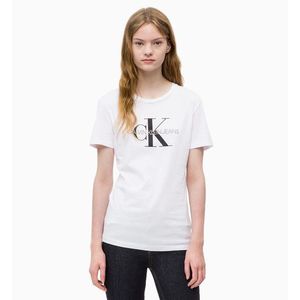 Calvin Klein dámské bílé tričko Core obraz
