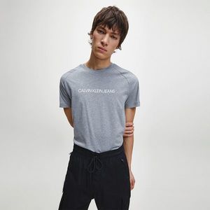 Calvin Klein pánské šedé triko obraz