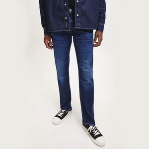 Calvin Klein pánské tmavě modré džíny obraz