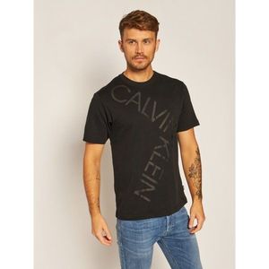 Calvin Klein pánské černé tričko Logo obraz