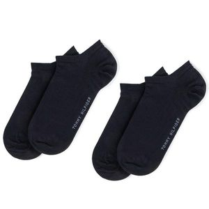 Sada 2 párů dámských nízkých ponožek TOMMY HILFIGER obraz