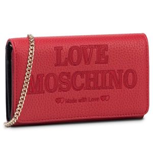 Červená kabelka Love Moschino obraz