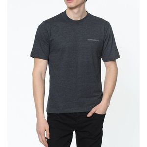 Calvin Klein pánské antracitové tričko Core obraz