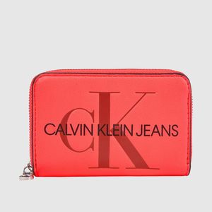 Calvin Klein dámská neonová mini peněženka obraz
