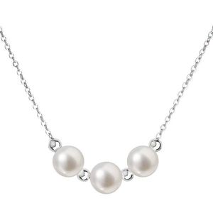 Evolution Group Perlový náhrdelník z pravých říčních perel bílý 22017.1 obraz