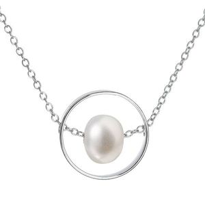 Evolution Group Perlový náhrdelník z pravých říčních perel bílý 22019.1 obraz