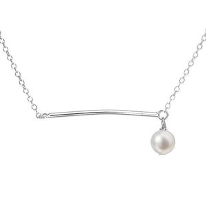 Evolution Group Perlový náhrdelník z pravých říčních perel bílý 22022.1 obraz