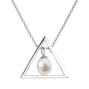 Evolution Group Perlový náhrdelník z pravých říčních perel bílý 22024.1 obraz