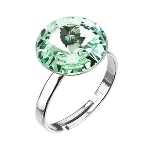Evolution Group Stříbrný prsten s krystaly zelený 35018.3 chrysolite obraz