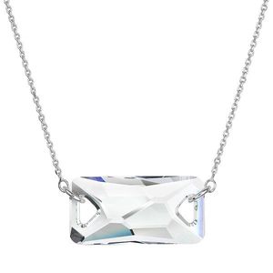 Evolution Group Stříbrný náhrdelník s krystaly Swarovski bílý 32070.1 obraz