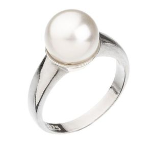 Evolution Group Stříbrný prsten s perlou bílý 735022.1 obraz