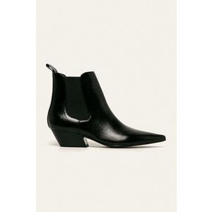 Calvin Klein - Kožené kotníkové boty obraz