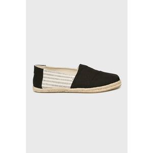 TOMS Espadrilky Černá obraz