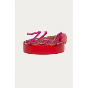 Karl Lagerfeld - Kožený pásek obraz