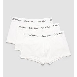 Calvin Klein pánské bílé boxerky 3pack obraz