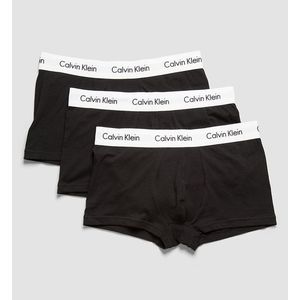 Calvin Klein pánské černé boxerky 3pack obraz