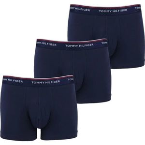 Tommy Hilfiger pánské tmavě modré boxerky 3pack obraz