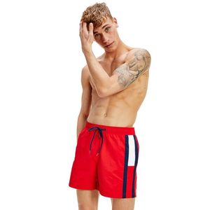 Tommy Hilfiger pánské červené plavky obraz