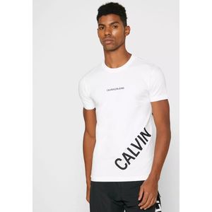 Calvin Klein pánské bílé tričko obraz