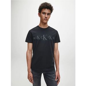 Calvin Klein pánské černé tričko. obraz