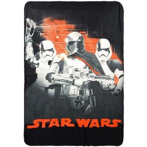 Star wars černá fleecová deka obraz