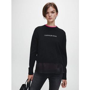 Calvin Klein dámský černý svetr obraz