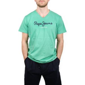 Pepe Jeans pánské zelené tričko Eggo obraz