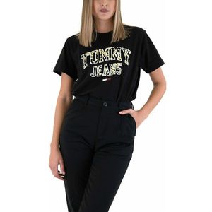 Tommy Jeans dámské černé triko obraz