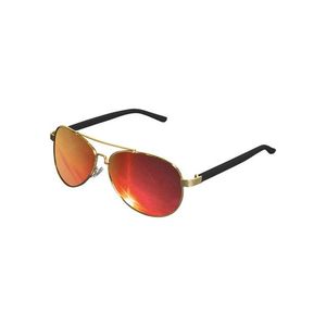 Urban Classics Sunglasses Mumbo Mirror gold/red obraz