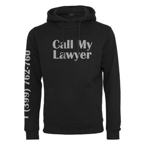 Mr. Tee Lawyer Hoody black obraz