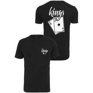 Mr. Tee Kings Cards Tee black obraz