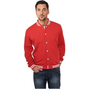 Urban Classics College Sweatjacket red obraz