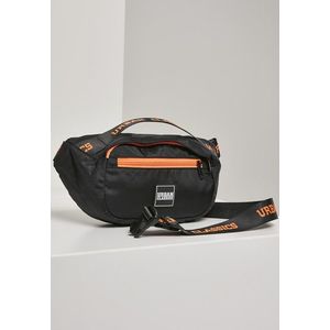 Urban Classics Basic Shoulder Bag black/orange obraz