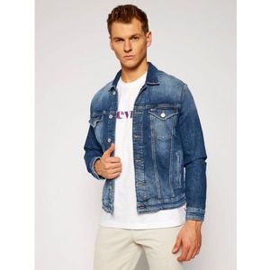 Tommy Jeans pánská džínová modrá bunda obraz