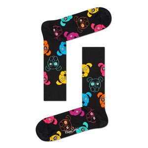 Happy Socks Dog Ponožky Černá obraz