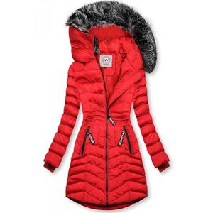 Červená zimní bunda FASHION obraz