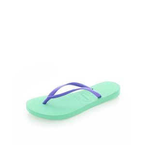 Mátovo-fialové pantofle Havaianas Slim Logo obraz