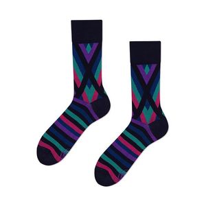Černé ponožky X-Stripes Dark obraz