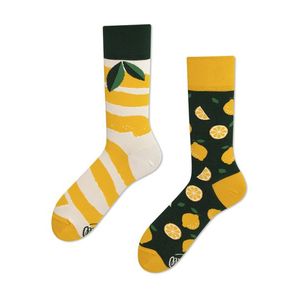 Žluto-zelené ponožky The Lemons obraz