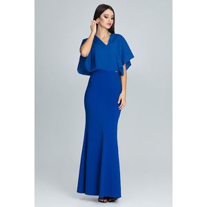 Modré šaty M577 obraz