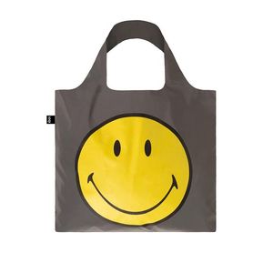 Šedo-žlutá taška Reflective Smiley obraz
