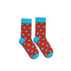 Modro-červené ponožky Nanuk obraz