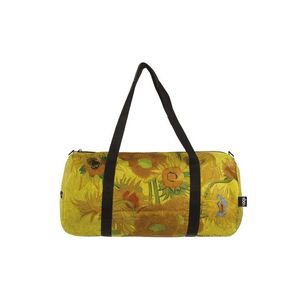Žlutá oboustranná sportovní taška Vincent Van Gogh Sunflowers Weekender obraz