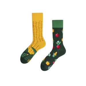 Žluto-zelené ponožky Veggie Mix obraz