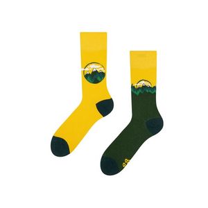 Žluto-zelené ponožky Peaks obraz